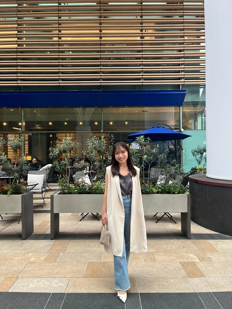 オンオフ大活躍♡今すぐ取り入れたい、低身長×ジレの秋コーデ_2