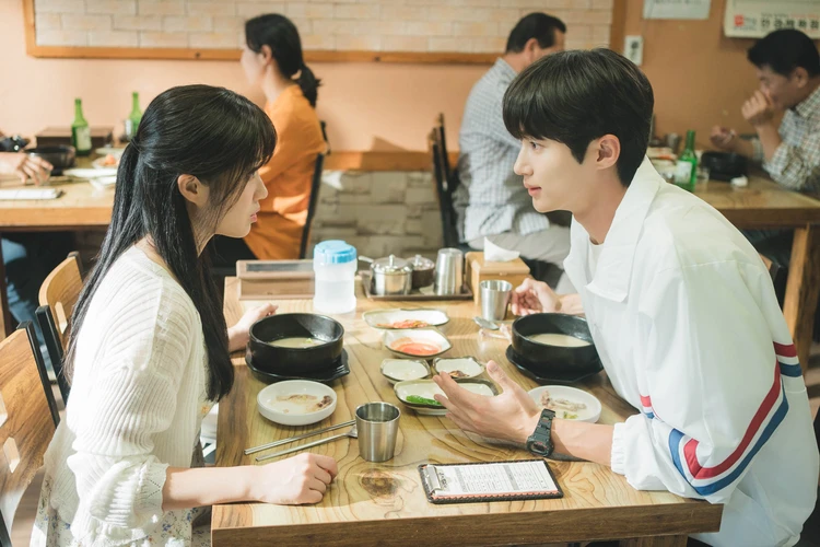 ソンジェ背負って走れ ソルとソンジェ2ショット