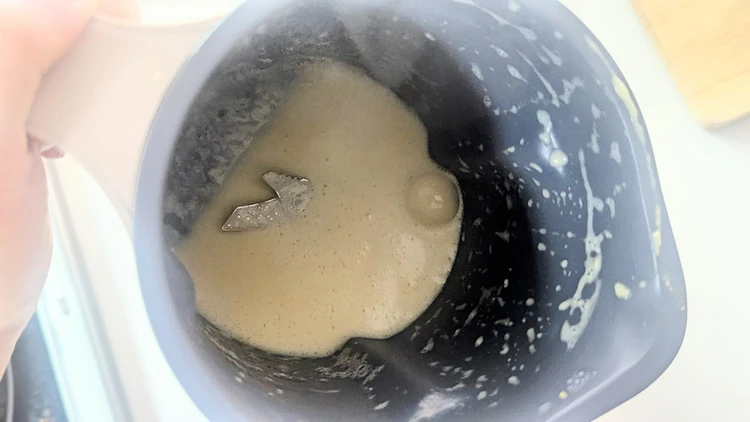 完成した直後のスープ