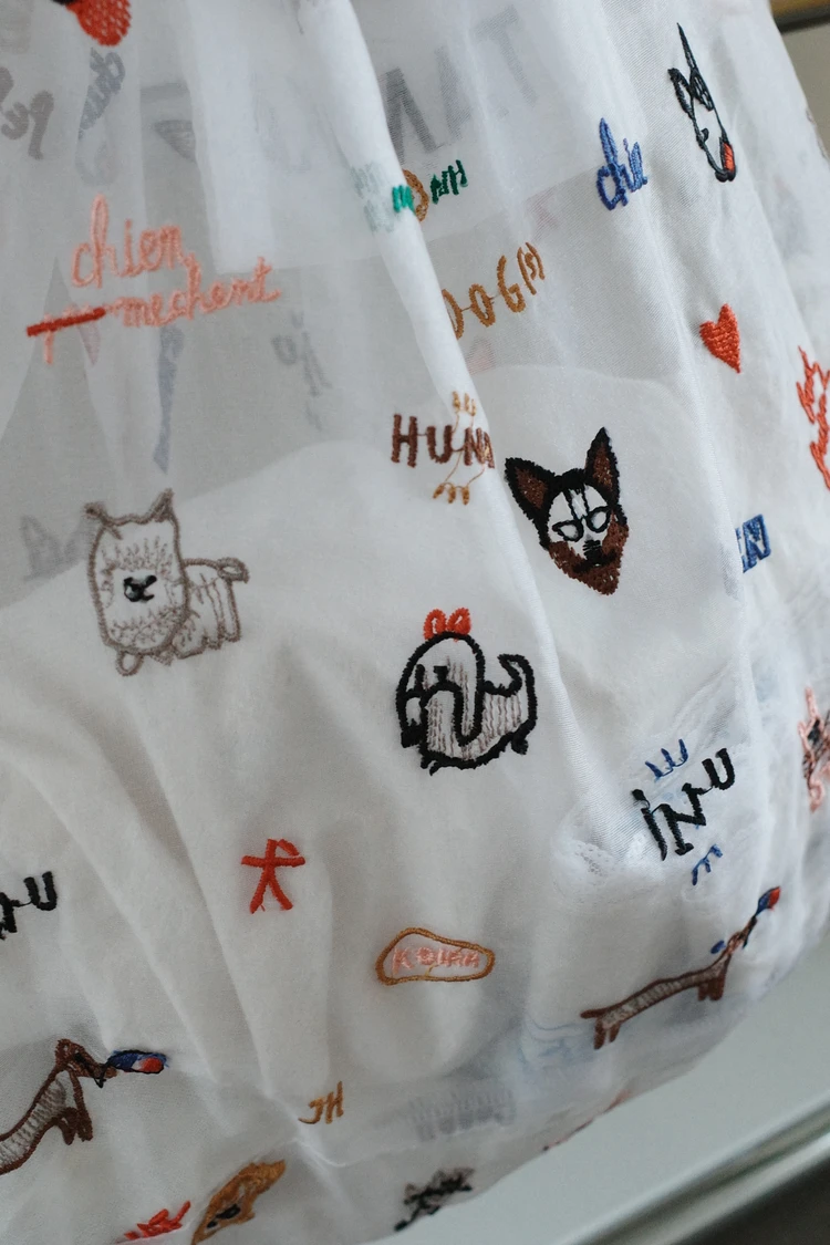 愛犬家にはたまらない♡BRIGITTE TANAKAのわんちゃん刺繍アイテム_9