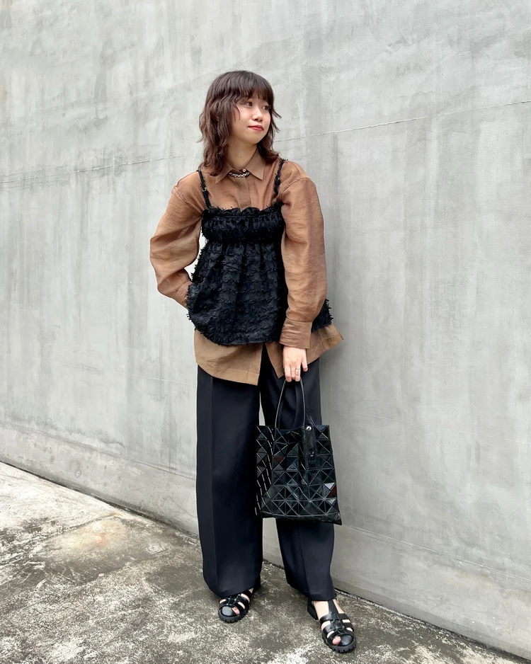 【骨格ウェーブ】初秋に着たいブラウンコーデ3選 #ファッション部_6