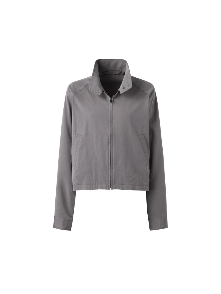 ユニクロ ユー　コットンブレンドショートブルゾン￥5990