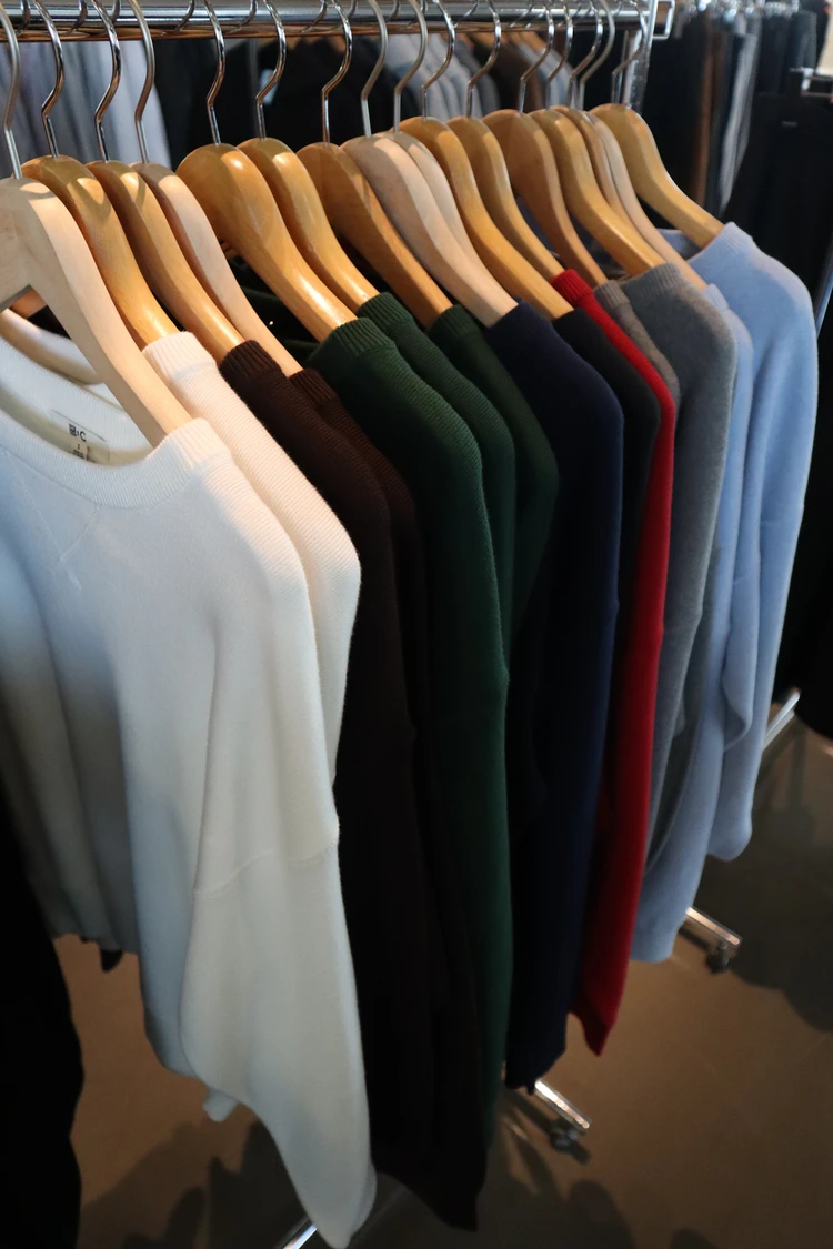 UNIQLO : C ユニクロ シー コラボ 2025 秋冬 コレクション 9月 5日 発売 スムース コットン クルーネック セーター 新色