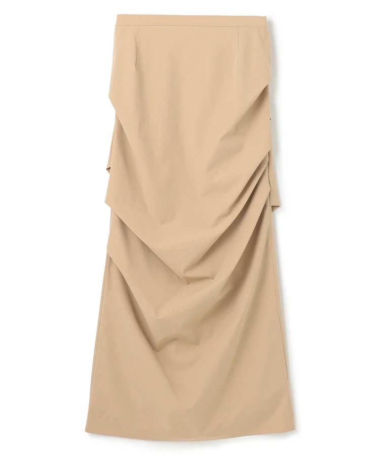 BEIGE, YANN / サイドタックIラインロングスカート ベージュ