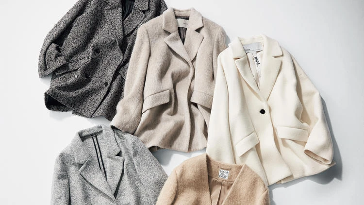 【ニュアンスカラー＆やわらか素材のアウター】秋から冬まで大活躍！「ちょい甘」ジャコット5選