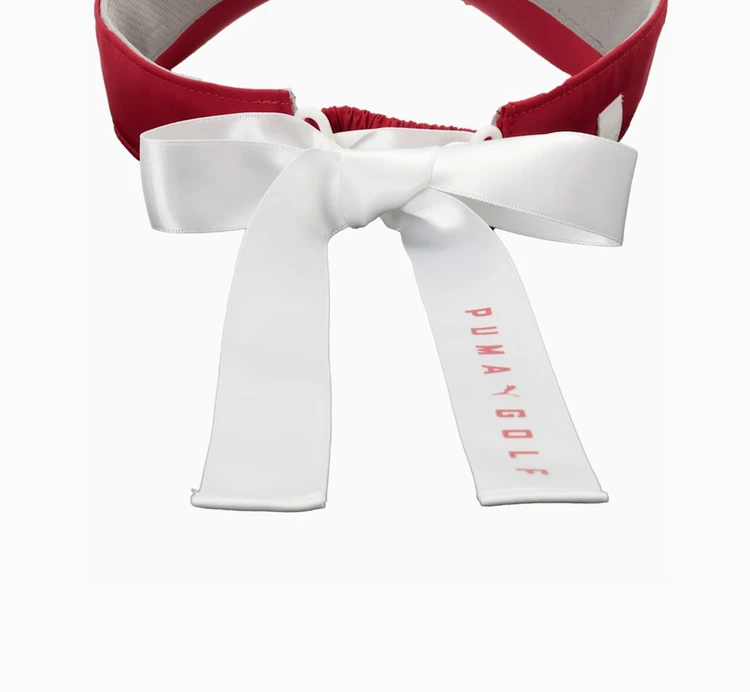 プーマ ゴルフウエア サンバイザー 後ろ側