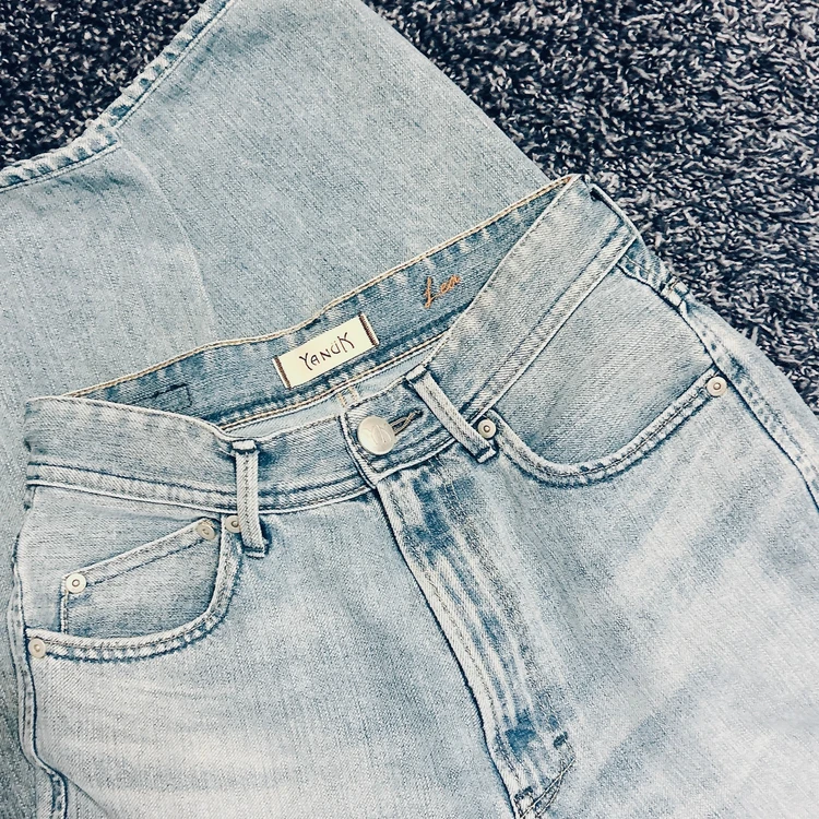 YANUK Trick Denim ボーイズストレート LEA