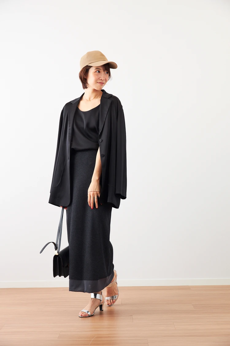 PLST プラステ HARUNOBUMURATA コラボアイテム シアー スカート