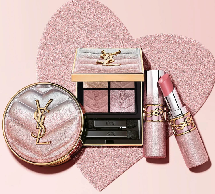 ✨全て新品未使用✨　YSL ジバンシー　エレガンス　デパコスまとめ　コスメまとめ YSL BEAUTY】「YSL ラブシャイン リップスティック」のみずみずしい唇