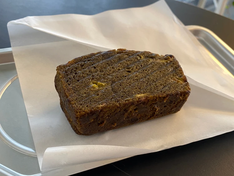 よもぎバナナブレッドの写真