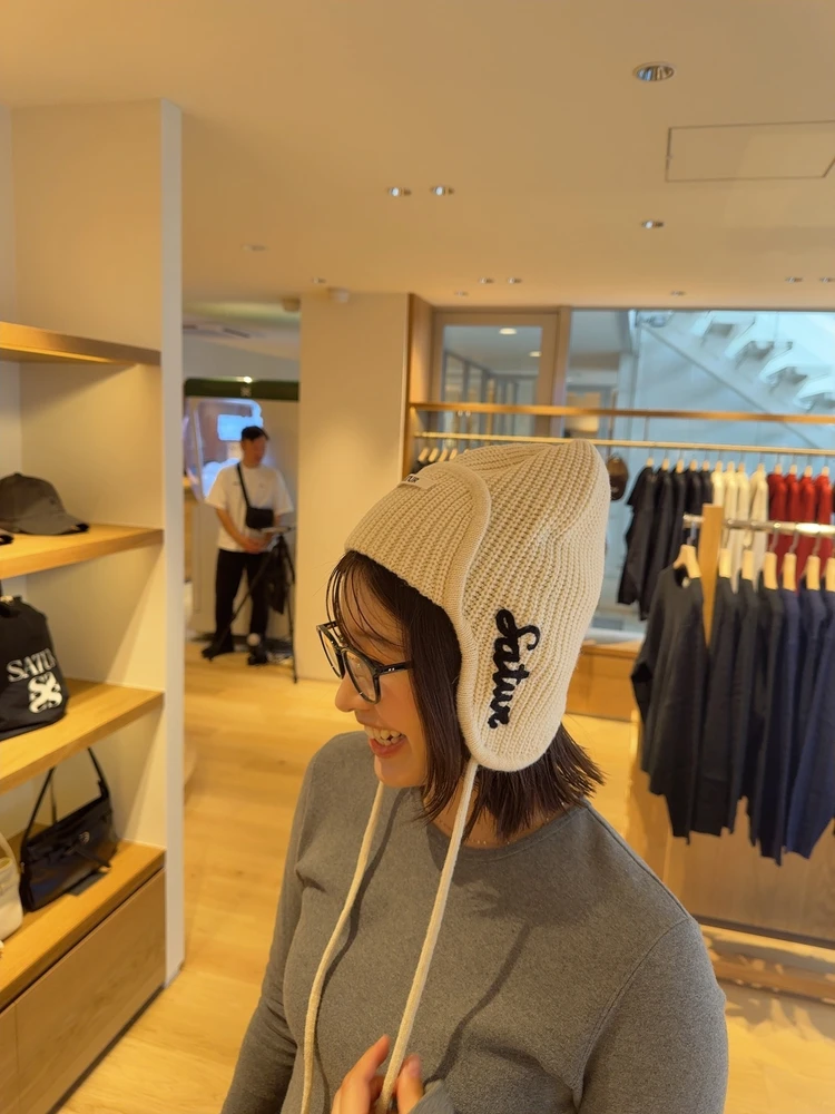 かわいい帽子　秋の帽子　冬の帽子