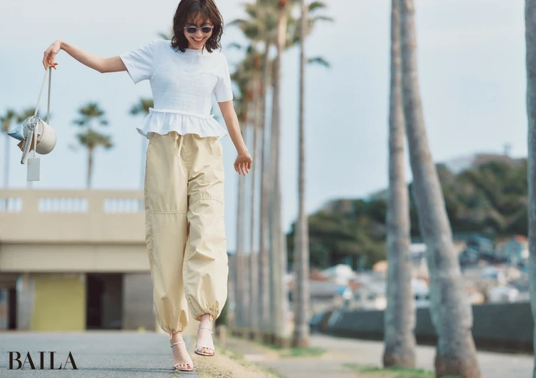 初夏 40代 サングラスコーデ