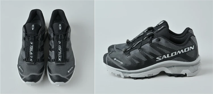 Salomon GORE-TEX ブラック シューズ おしゃれ見えも妥協なし！ ゴアテックス仕様の「サロモン」防水