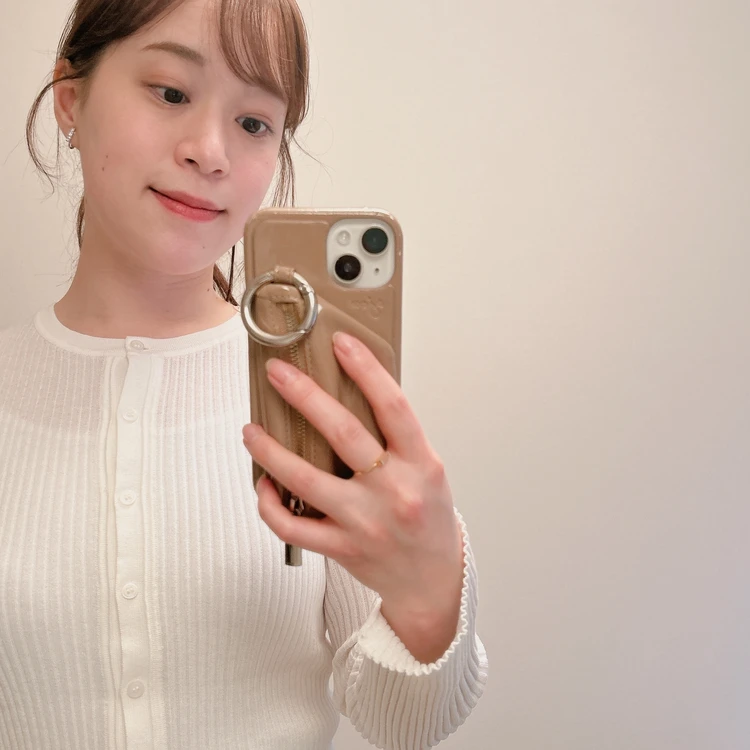 GU「シアーリブカーディガン」