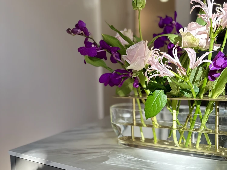 自宅に咲く羽衣ジャスミンをいけてみた日_2