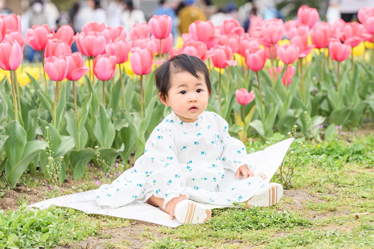 1歳女の子バースデーフォト@服部緑地公園in大阪_11
