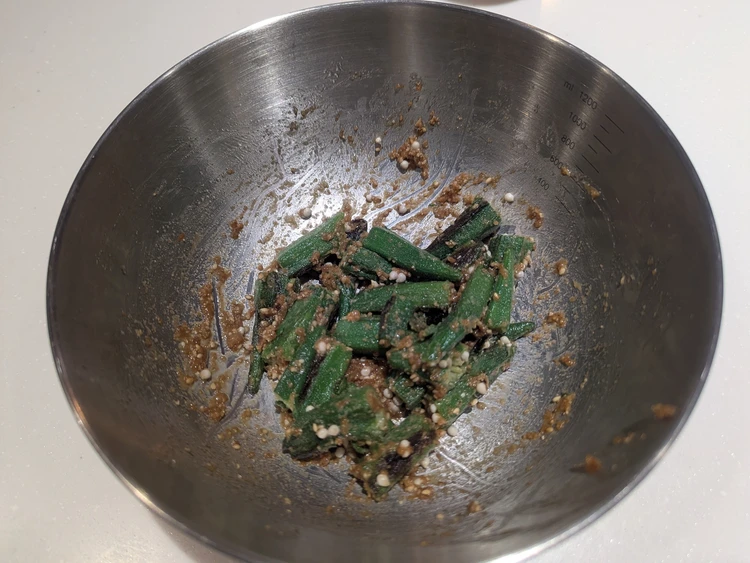 調味料で和えるだけ