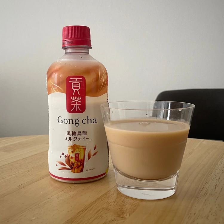 貢茶 黒糖烏龍ミルクティー