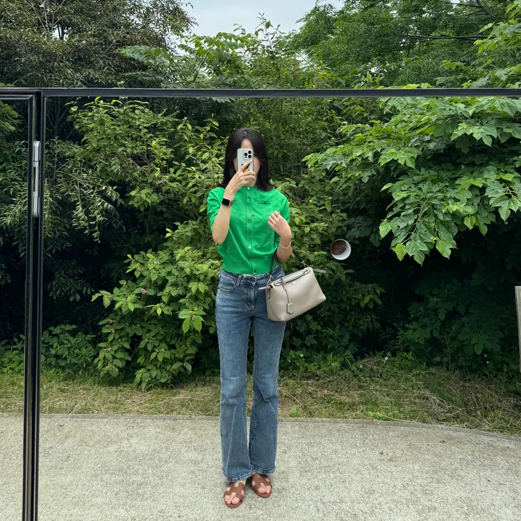 【GU】骨格ウェーブ大優勝デニムで晩夏のコーデ_4