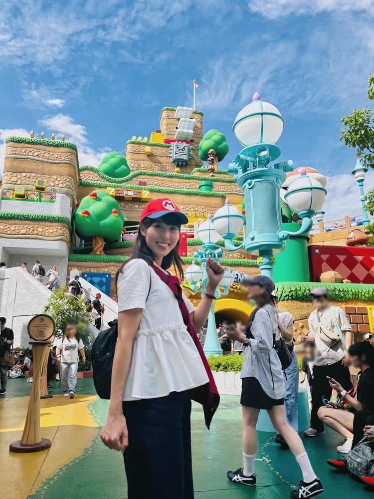 スーパーマリオ・ワールドで撮った写真