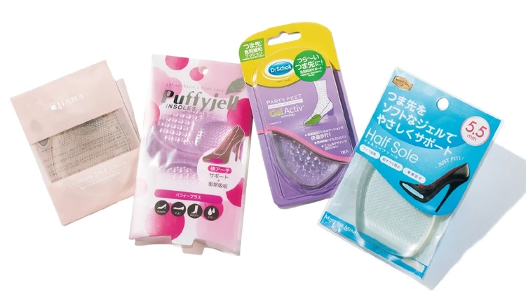 新しい靴の「かかと」や「つま先」が痛い時に！ 中敷き、インソール、靴擦れ防止クリームなどおすすめアイテム