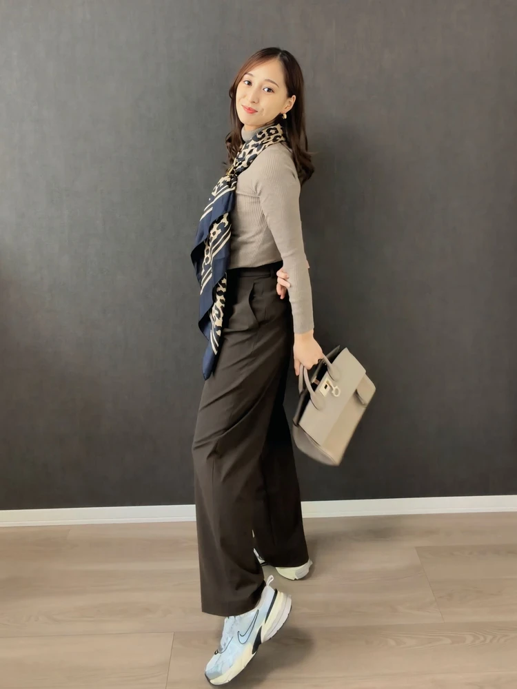 【骨格ストレート】タートルネック着こなし術