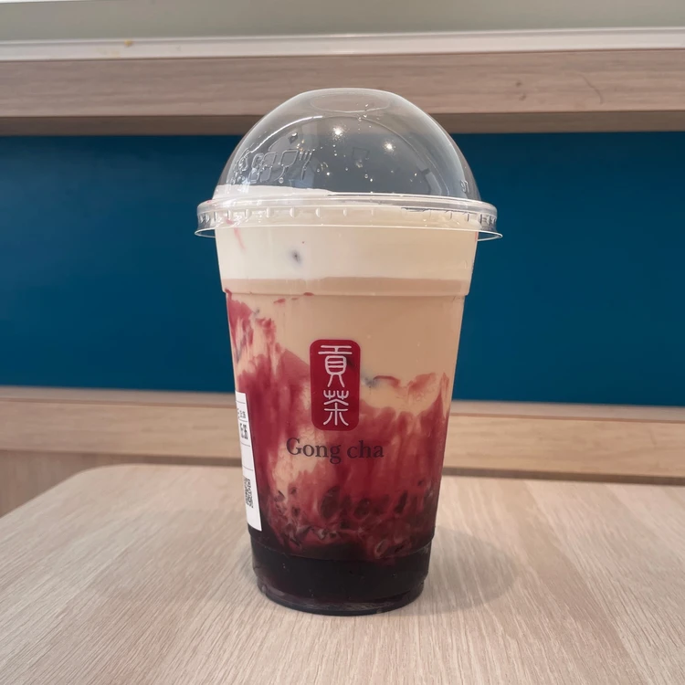 あふれる巨峰 ミルクティー