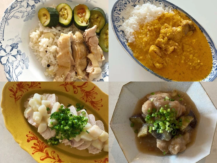 【長谷川あかりのご自愛ごはん】鶏肉を使った簡単レシピ6選。炊き込みご飯、カレー、だし煮。あったかおいしくて、心も体も満たされる！