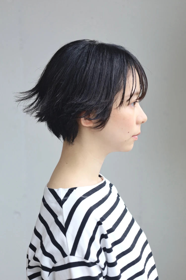 30代髪型・ボブのサイド