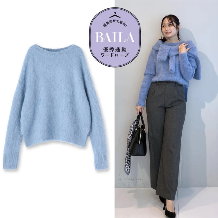 【フォトギャラリー】最旬ニット＆ニットコーデをまとめてチェック！_0