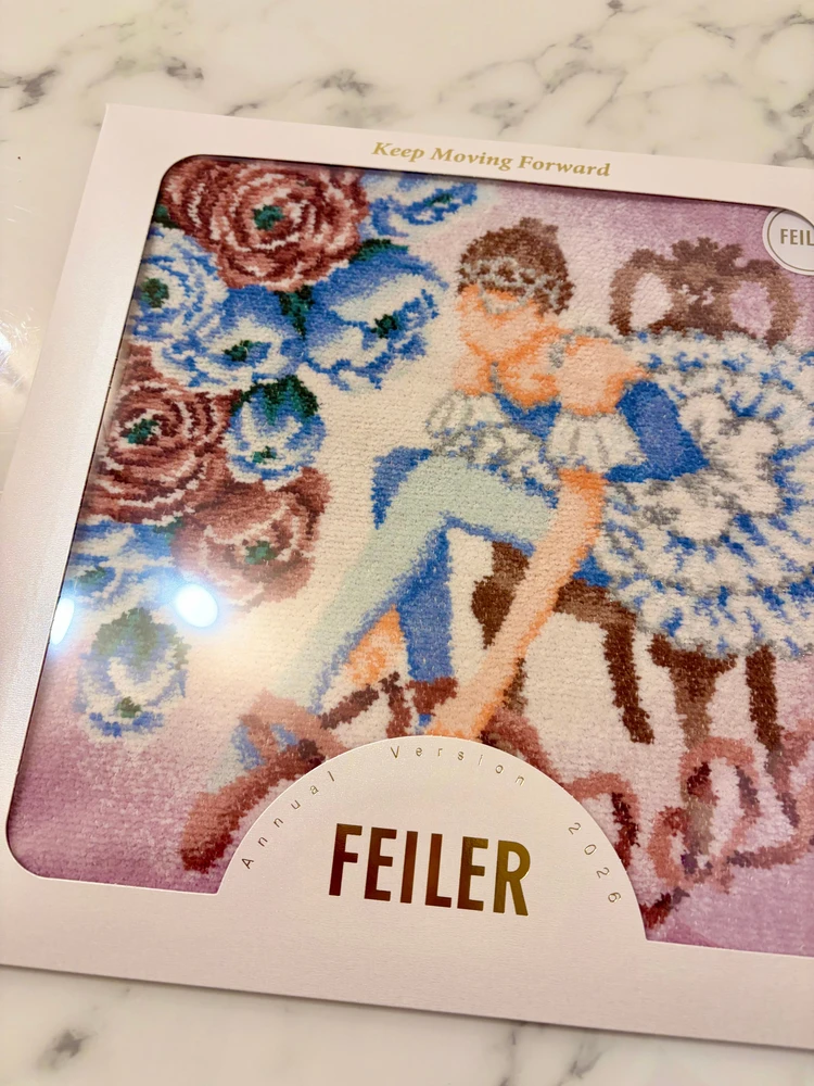 FEILER 限定　大人気　バレリーナ　バレエモチーフ　