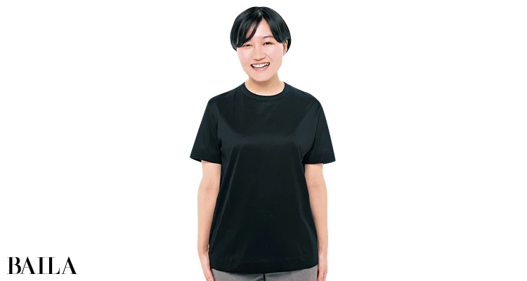 スローンのTシャツを編集Mが試着