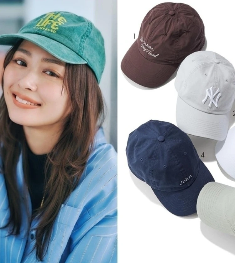 【キャップがこなれるヘアアレンジ4選】前髪崩れ、汗対策、きれいにかぶれるテクも　