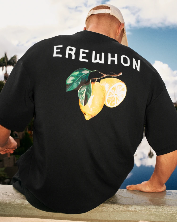 ルルレモン アンド エレウォン メンズTシャツ 背面