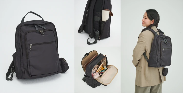 “こんなの欲しかった！”を叶える「スーツスクエア」の高機能リュック【優秀通勤リュック】