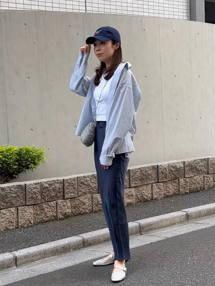 【Tシャツコーデ】UNIQLO（ユニクロ）ミニTで作る大人のきれいめカジュアル｜白Tを手抜きに見せないコツ_3