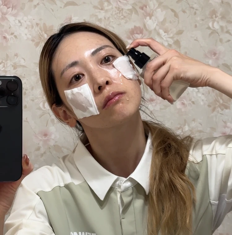 夏ゴルフ【Beローション】で保湿チャージやってみた。_3