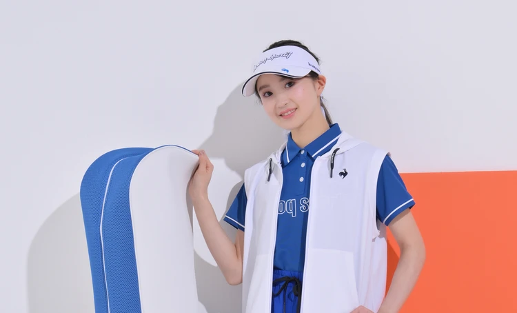 読者が実際に着用【30代のためのゴルフウエア】『ルコックスポルティフ ゴルフ』でゴルフ場ならではのカラーコーデにトライ！