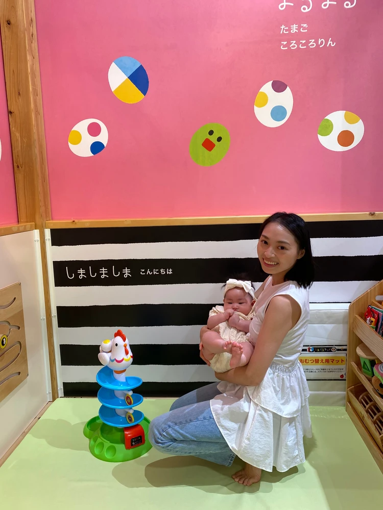 5ヶ月ベビーしまぐるらんどに行ってみた🌀#育休life_6