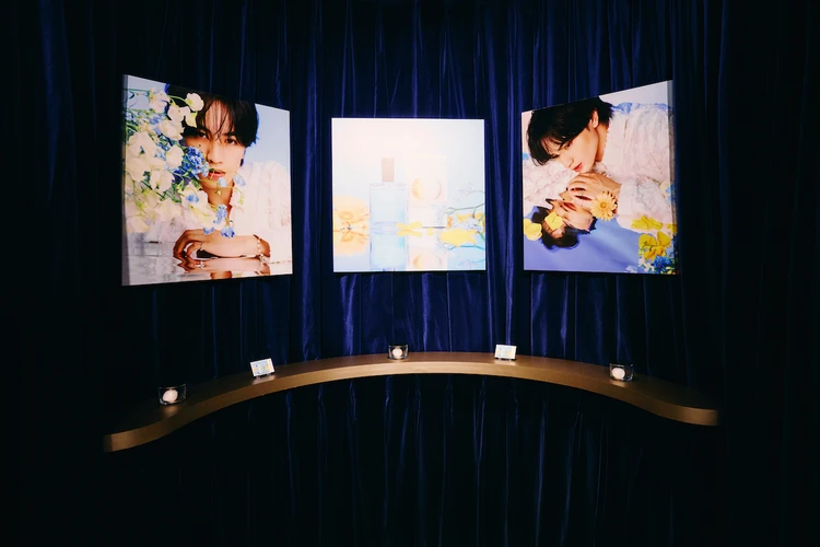 「KENTY FRAGRANCE POP UP in HARAJUKU」各フレグランスごとのブース