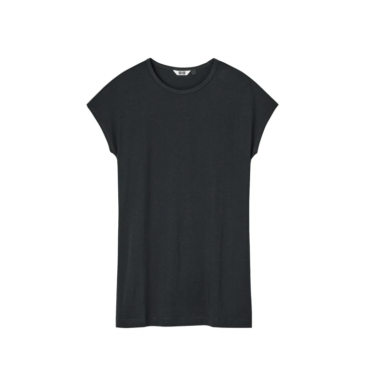 ユニクロ ユー　キャップスリーブT￥1500