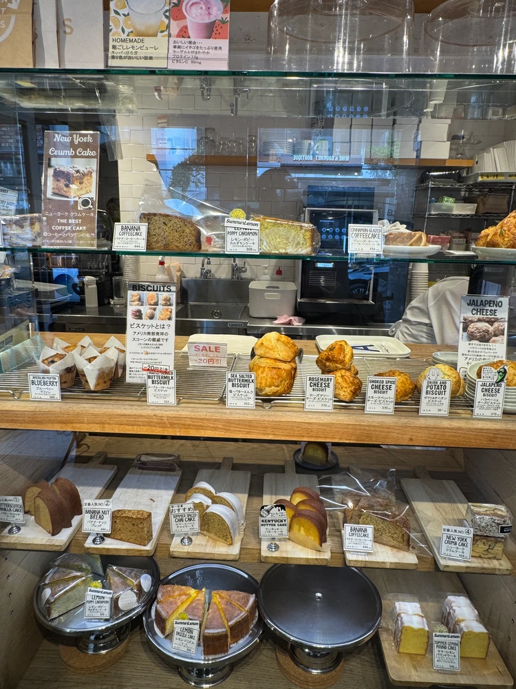 焼き菓子コーナー