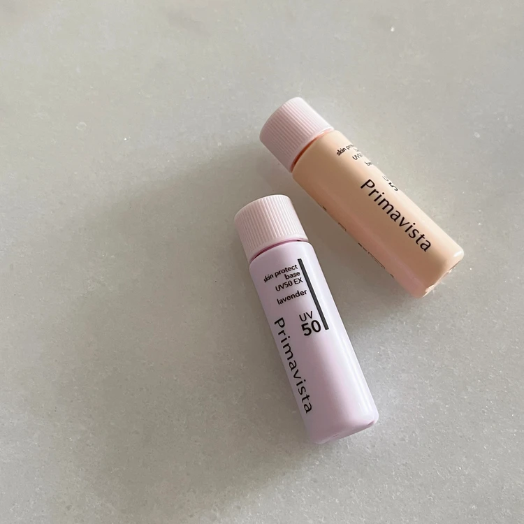 プリマヴィスタ　スキンプロテクトベース 皮脂くずれ防止 UV50　化粧下地　サンプル　使ってみた