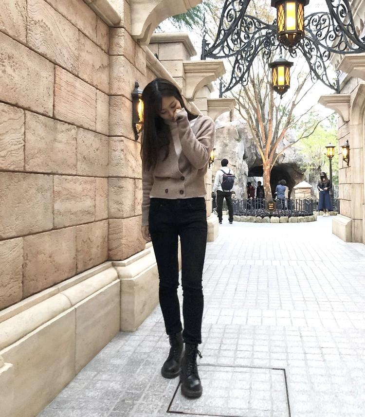 ZARA 【ダブルボタンニット】_3