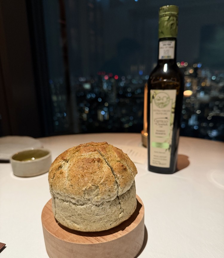 自家製青のりのフォカッチャ