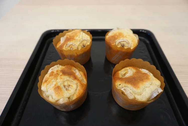 簡単!クックパッドの人気レシピでバナナマフィンを作ってみた #日曜cooking_14