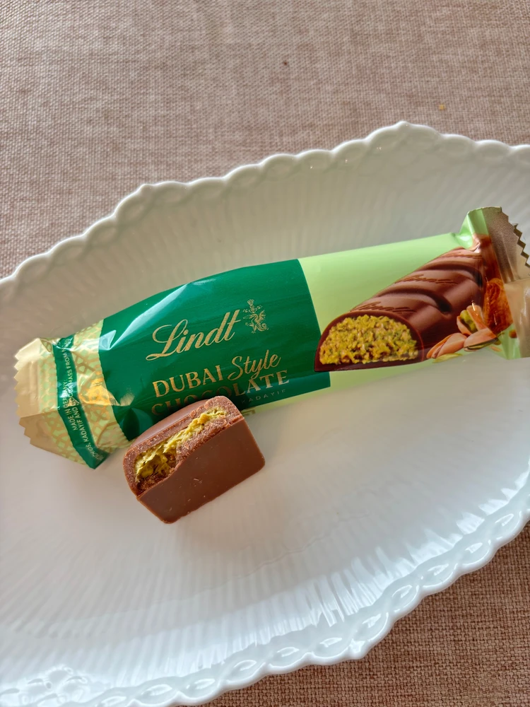 リンツのドバイスタイルチョコレートを食べてみた！_3