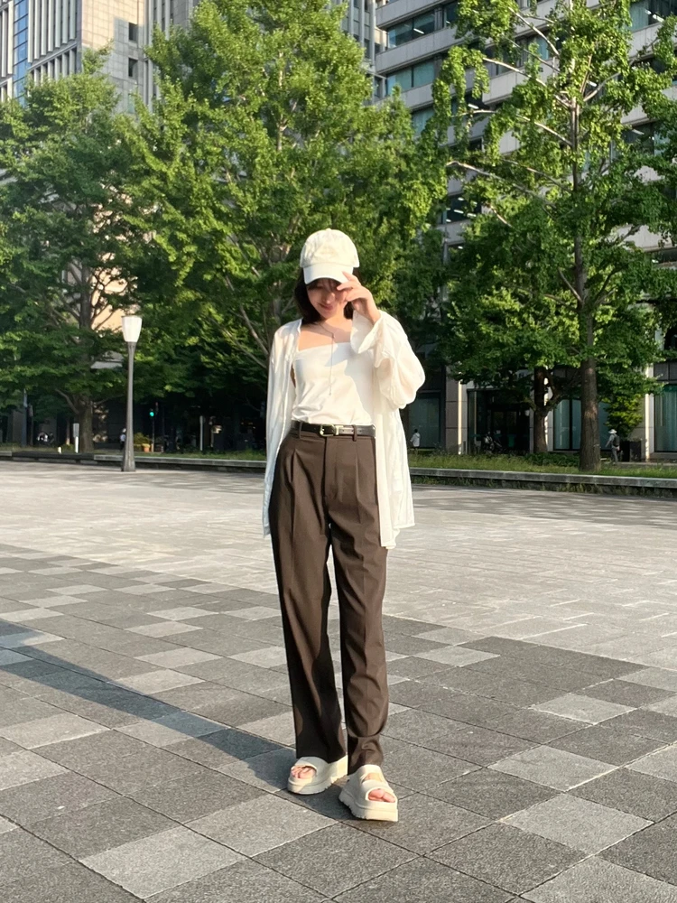 洒落感上がる初秋のブラウンコーデ ＃ファッション部_3