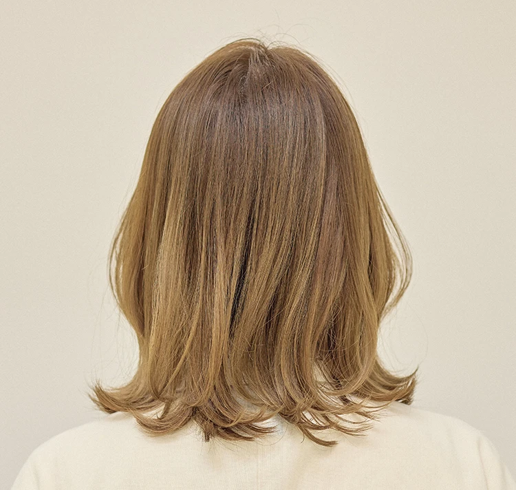 10トーンのハニーベージュ　バック