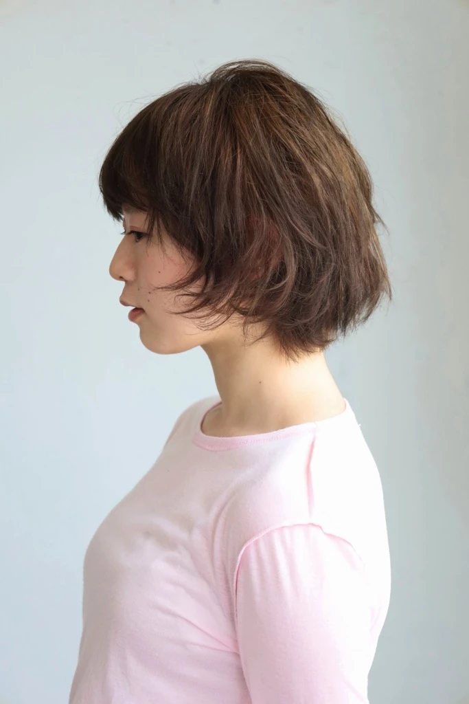 30代髪型・ボブのサイド
